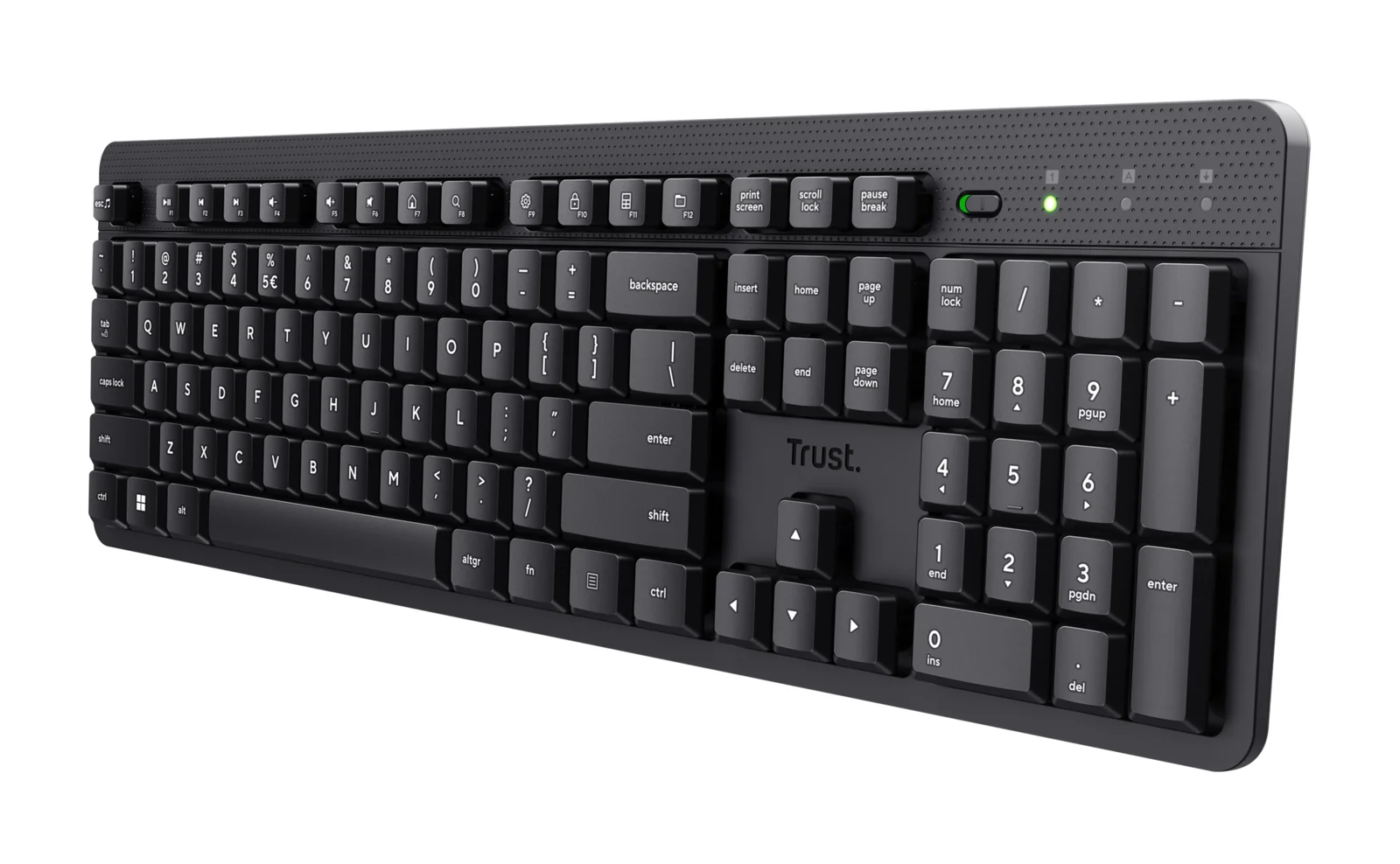 Trust Ody II Wireless Keyboard Black, UK English