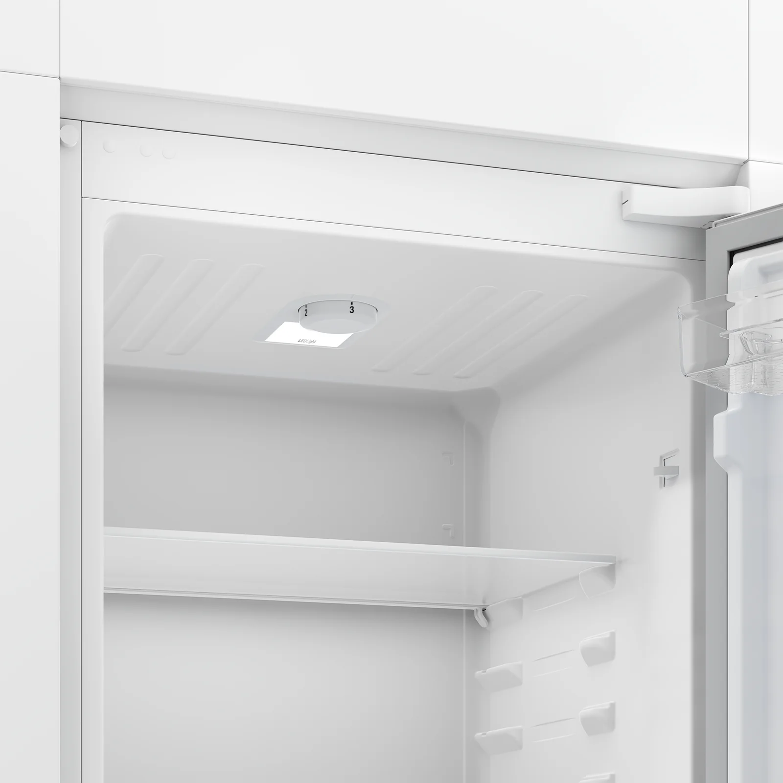 Zenith ZICSD455 265L Integrated Fridge Freezer