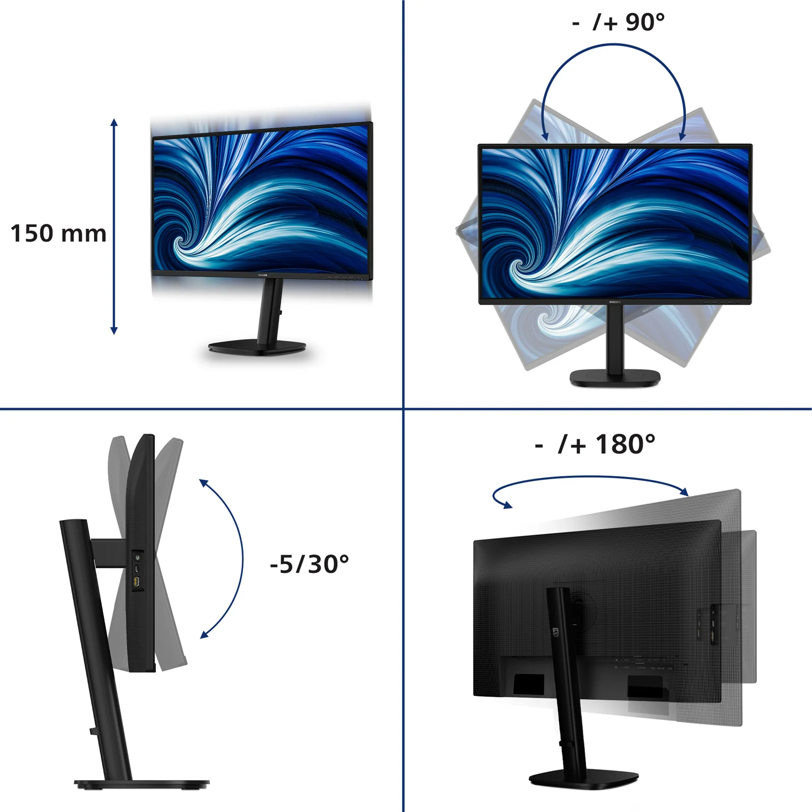 Philips 3000 series 27B2N3200J/00 computer monitor