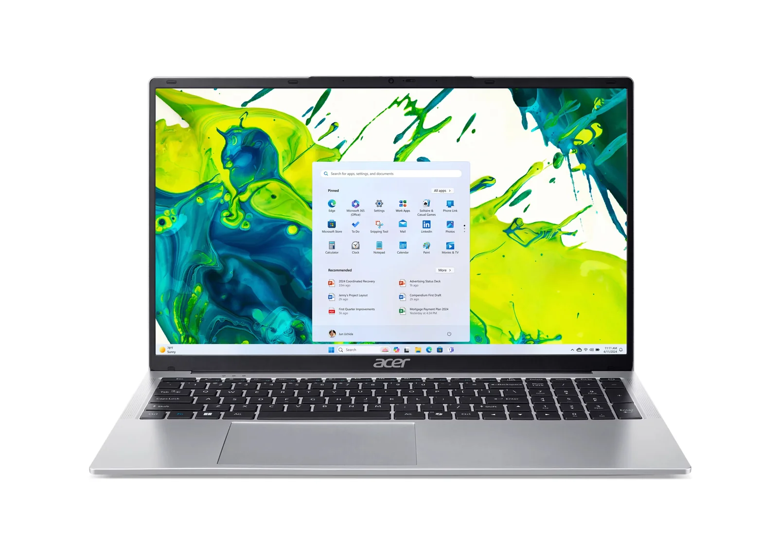 Acer Aspire Lite 17 N150 8GB 128GB WH