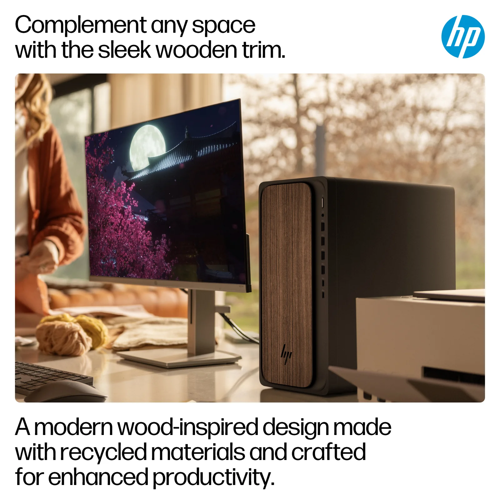 HP OmniDesk Desktop AI M03-0009na, Intel Core Ultra 7 265, 16GB RAM, 512GB SSD