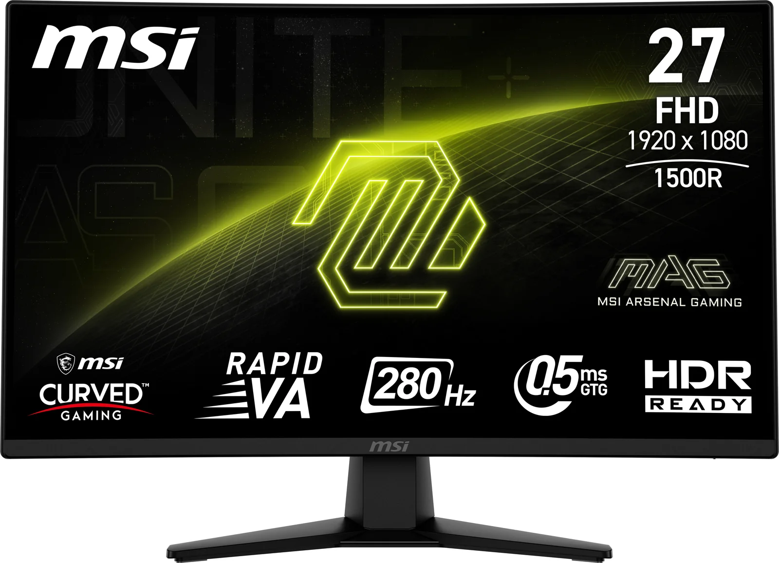 MSI MAG 274CXF 27" Full HD VA 280Hz Curved Monitor