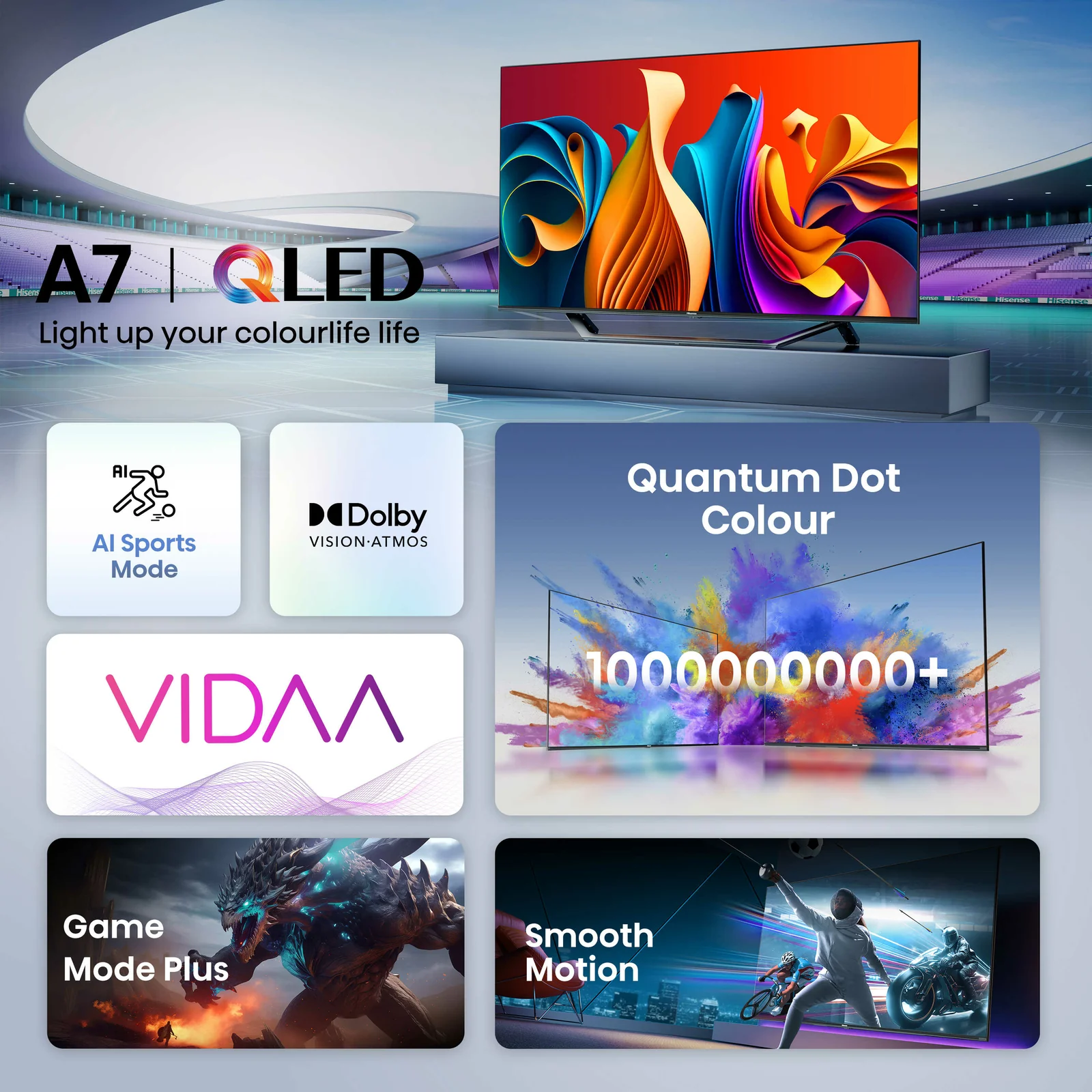 Hisense 50A7NQTUK 50" 4K Smart TV