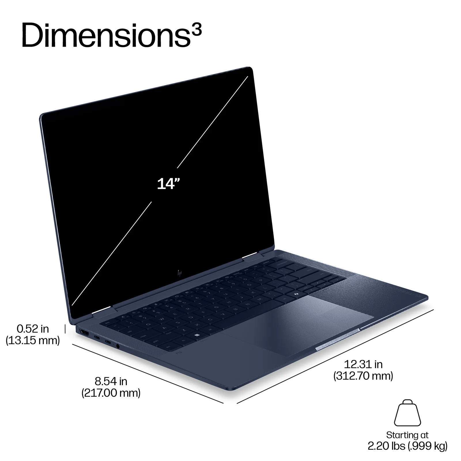 HP E6ES8AT laptop 14", 32GB RAM, 512GB SSD