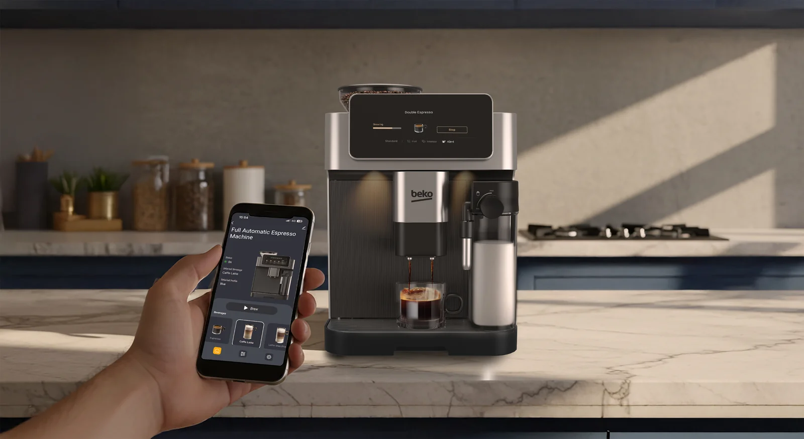 Beko CEG8564X Bean-to-Cup Coffee Machine