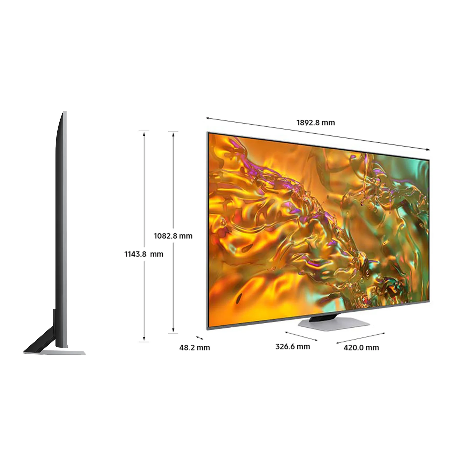Samsung QE85Q80DATXXU 85" 4K Smart TV