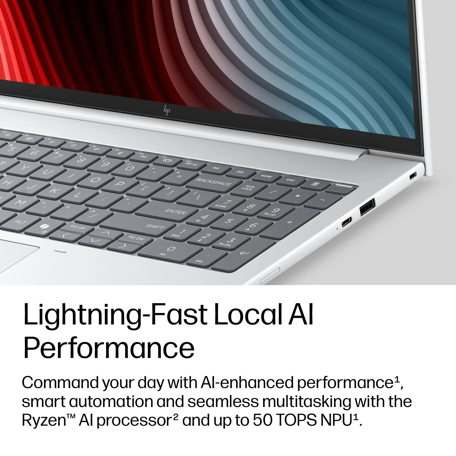 HP EliteBook 8 G2a 16 Next Gen AI PC 16", Copilot+ PC AMD Ryzen AI 7 450, 32GB RAM, 512GB SSD