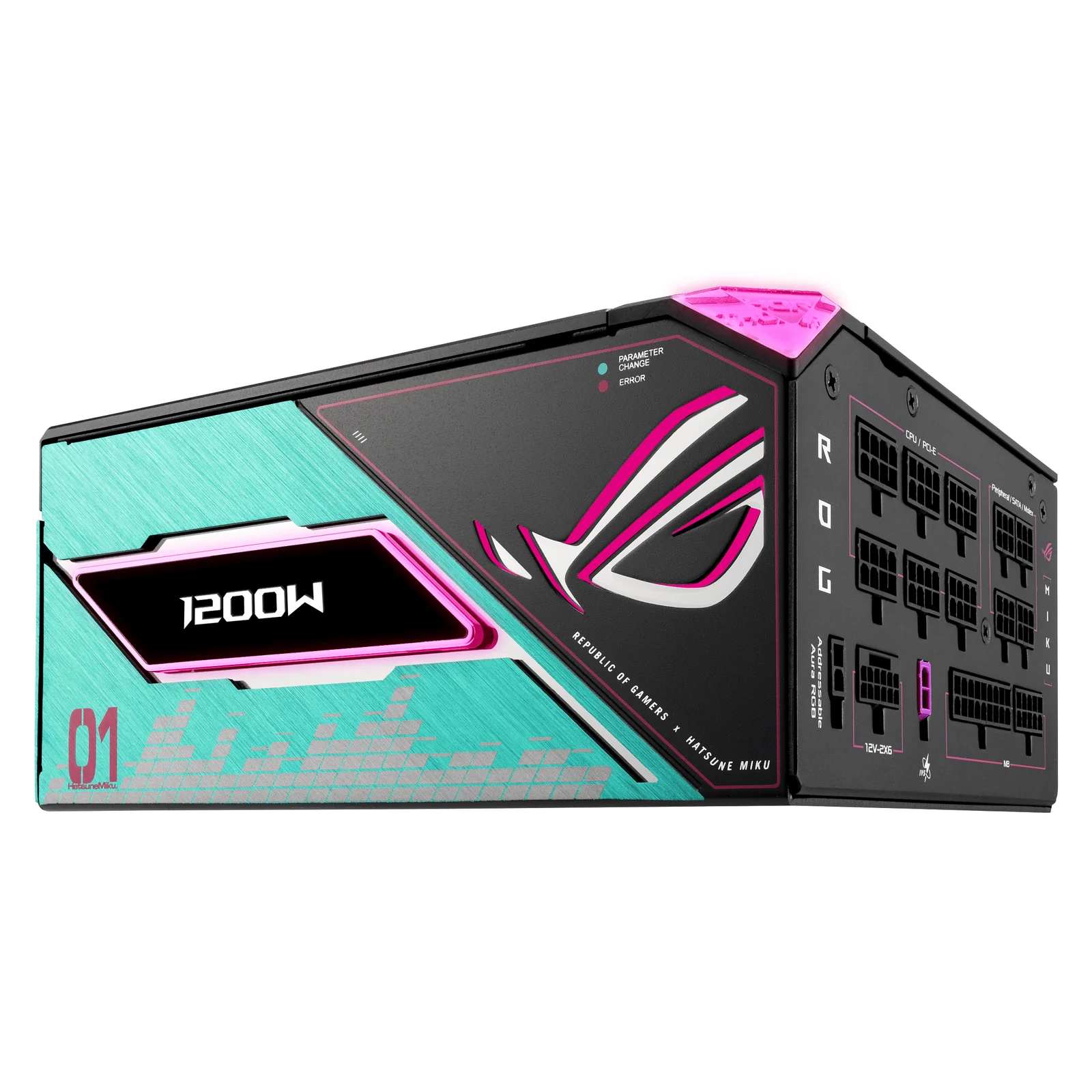 ASUS ROG -THOR-1200P3-MIKU 1200W Power Supply