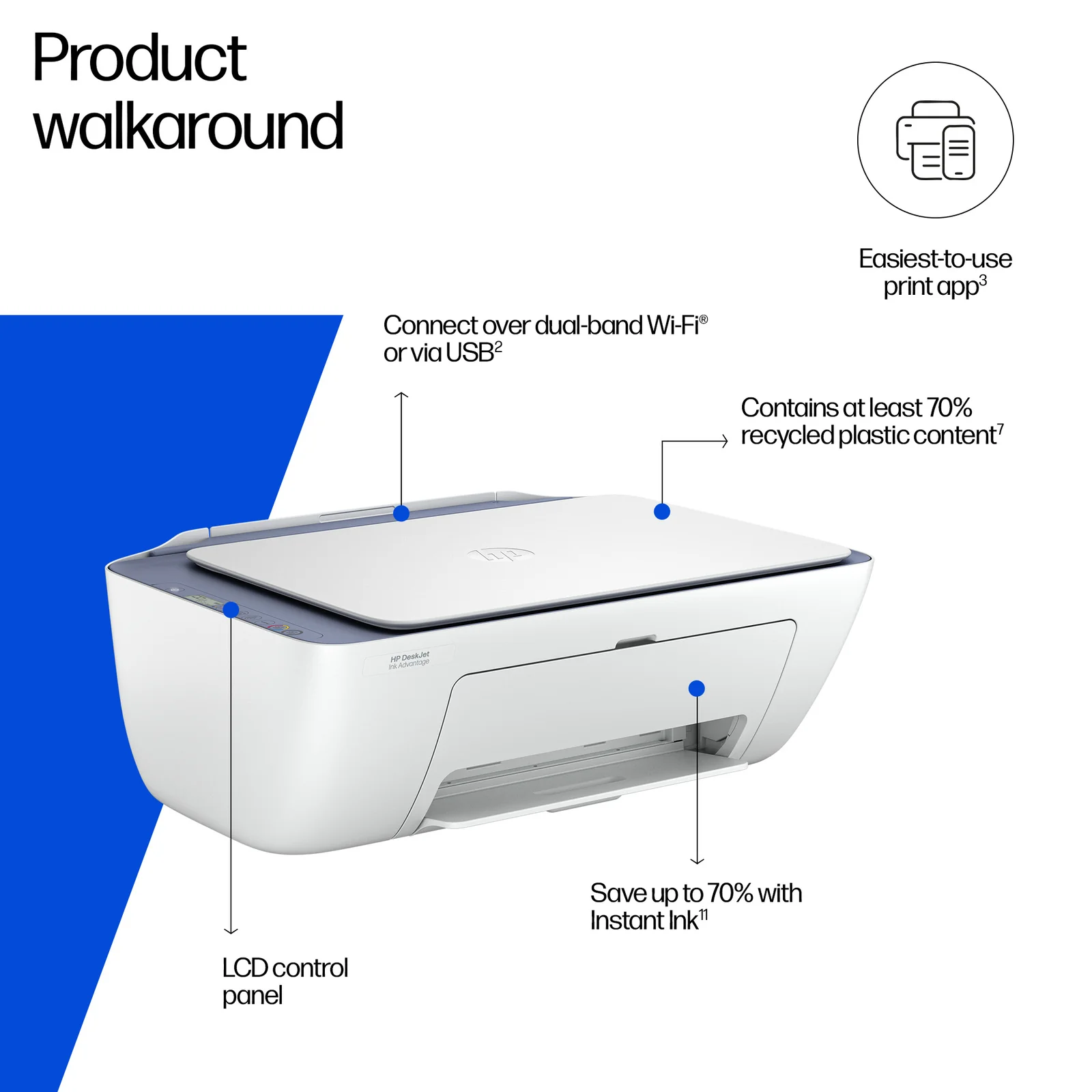 HP DeskJet 2922 Colour Printer