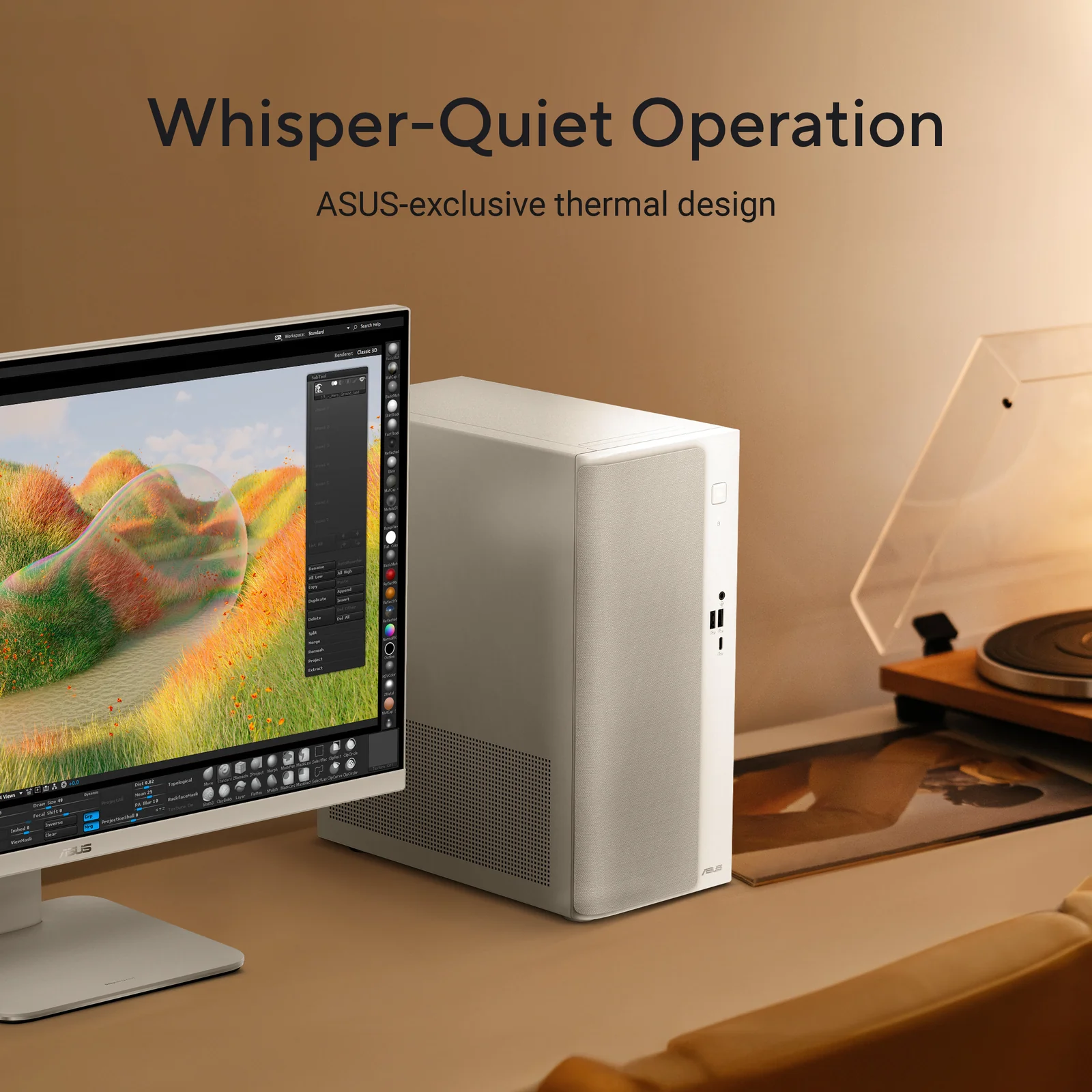 ASUS V500 Mini Tower V501MV-B521H35W, Intel Core 5 210H, 16GB RAM, 512GB SSD