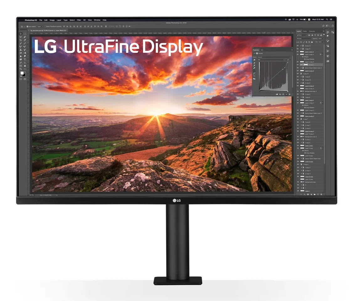LG 32UN880K-B 31.5" 4K UHD IPS Monitor
