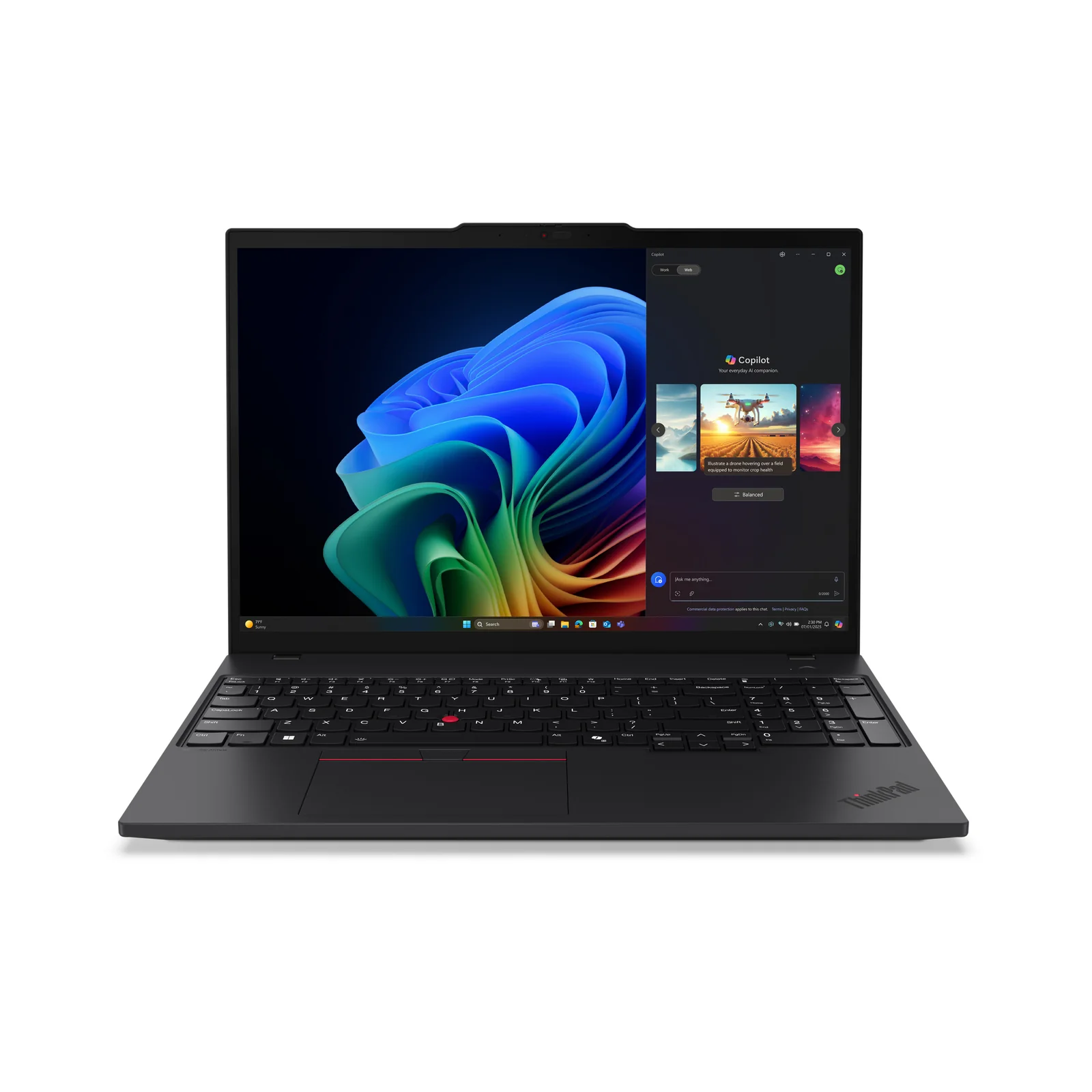 Lenovo ThinkPad T16 Gen 4 (AMD) Copilot+ PC 16", AMD Ryzen AI 7 PRO PRO 350, 32GB RAM, 1TB SSD