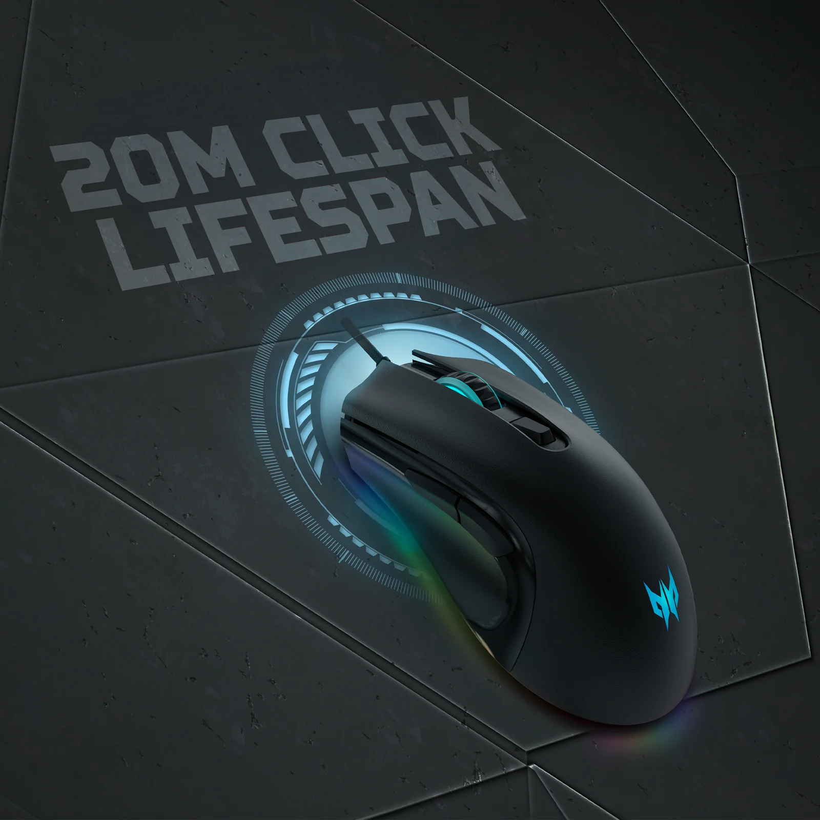 Acer Predator Cestus 333 Mouse Black