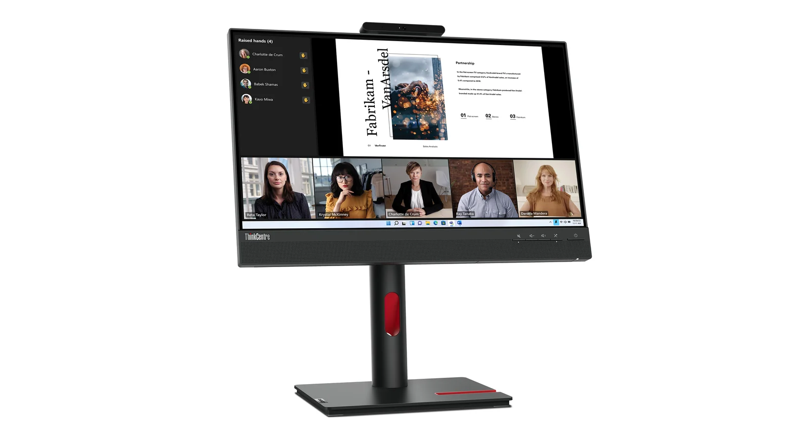 Lenovo 12N9GAR1UK 21.5" Full HD IPS Monitor