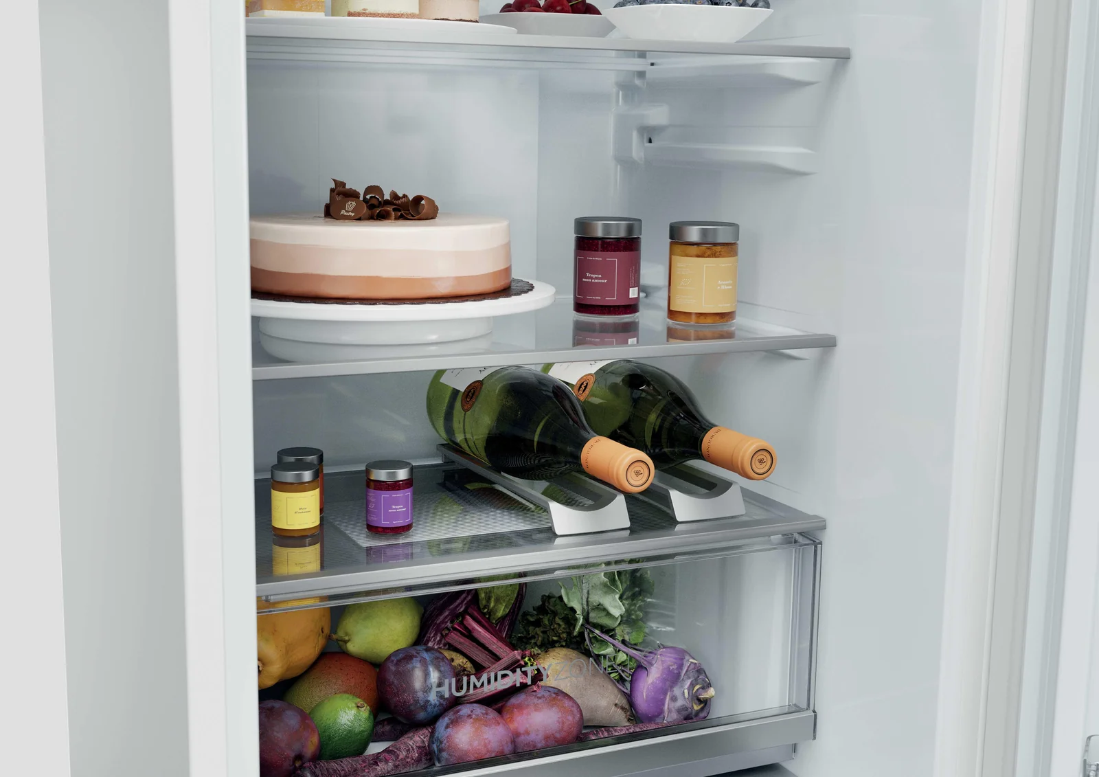 Haier Series 6 HBQW5519EK-UK 284L Integrated Fridge Freezer
