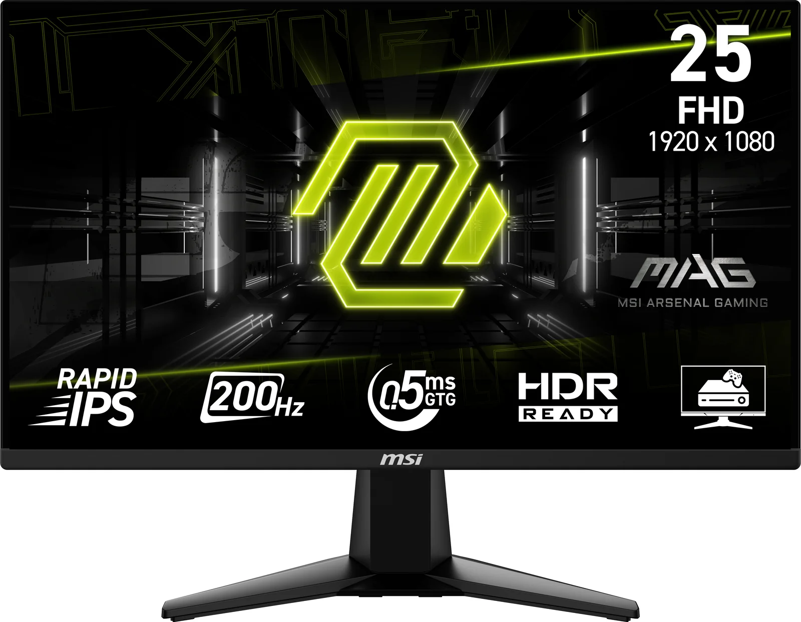 MSI MAG 255F E20 24.5" Full HD IPS 200Hz Monitor