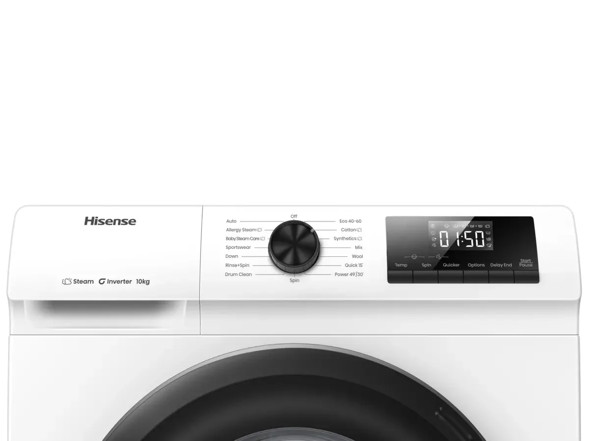 Hisense WF1Q1041BW 10kg 1400rpm Washing Machine