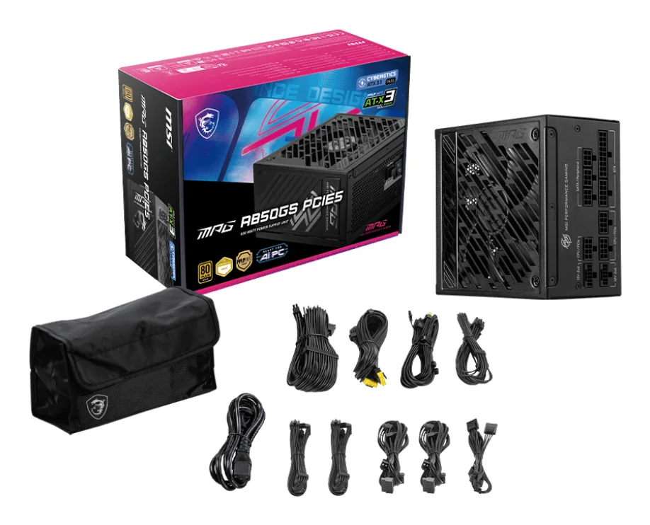MSI MPG A850GS PCIE5 850W Power Supply