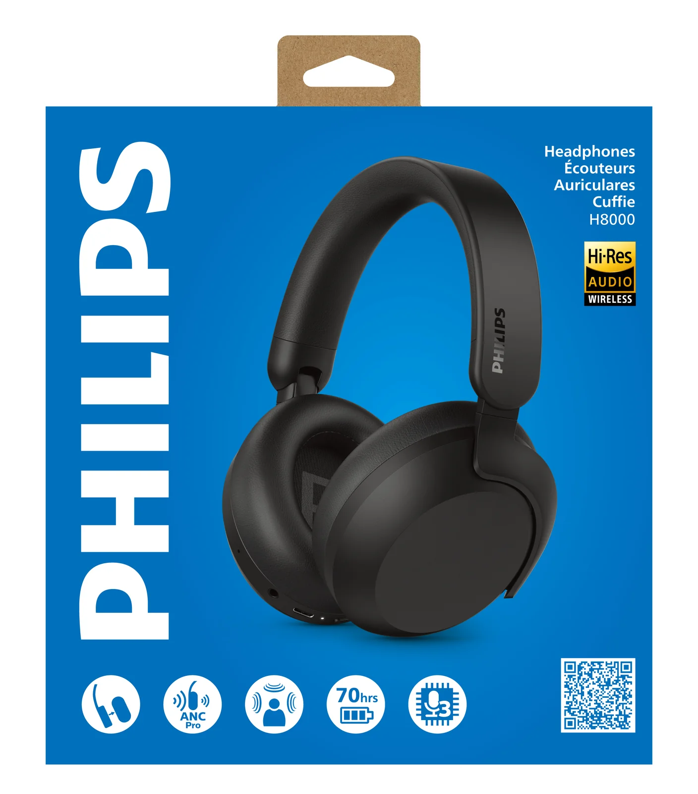 Philips TAH8000E Black