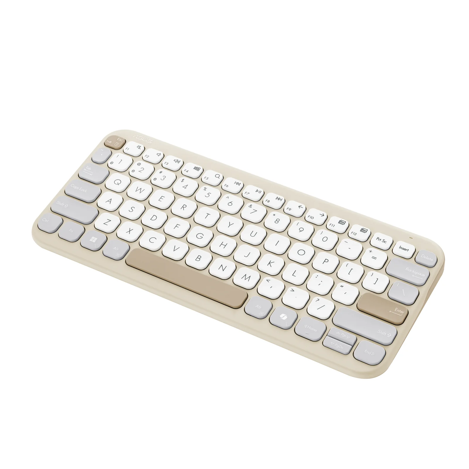 ASUS Marshmallow KW100 Keyboard Beige