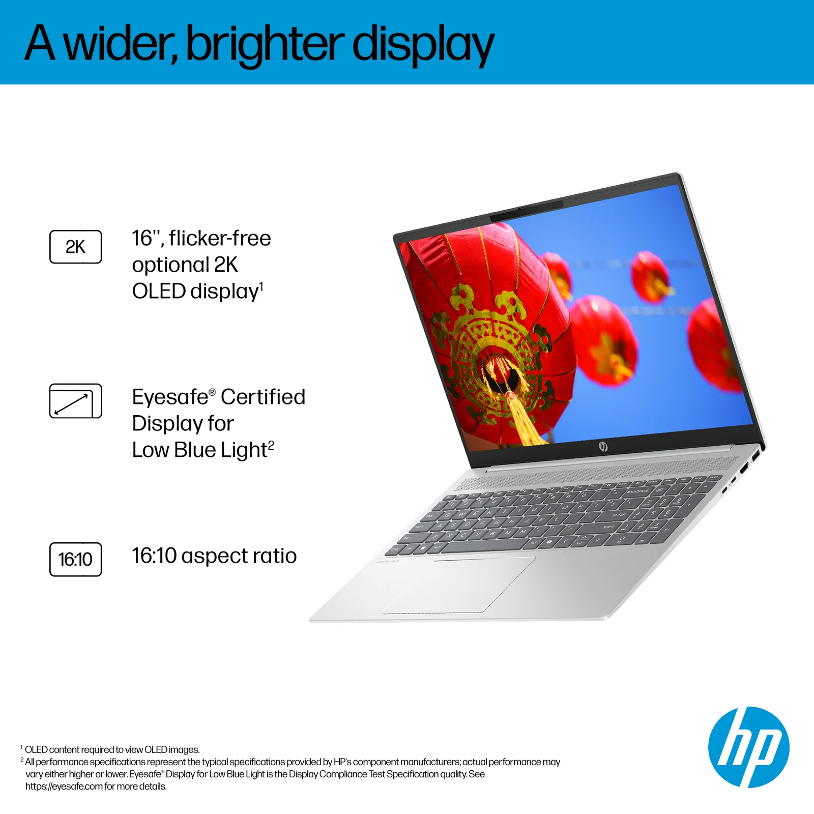 HP DQ9G2EA laptop 16", 16GB RAM, 512GB SSD