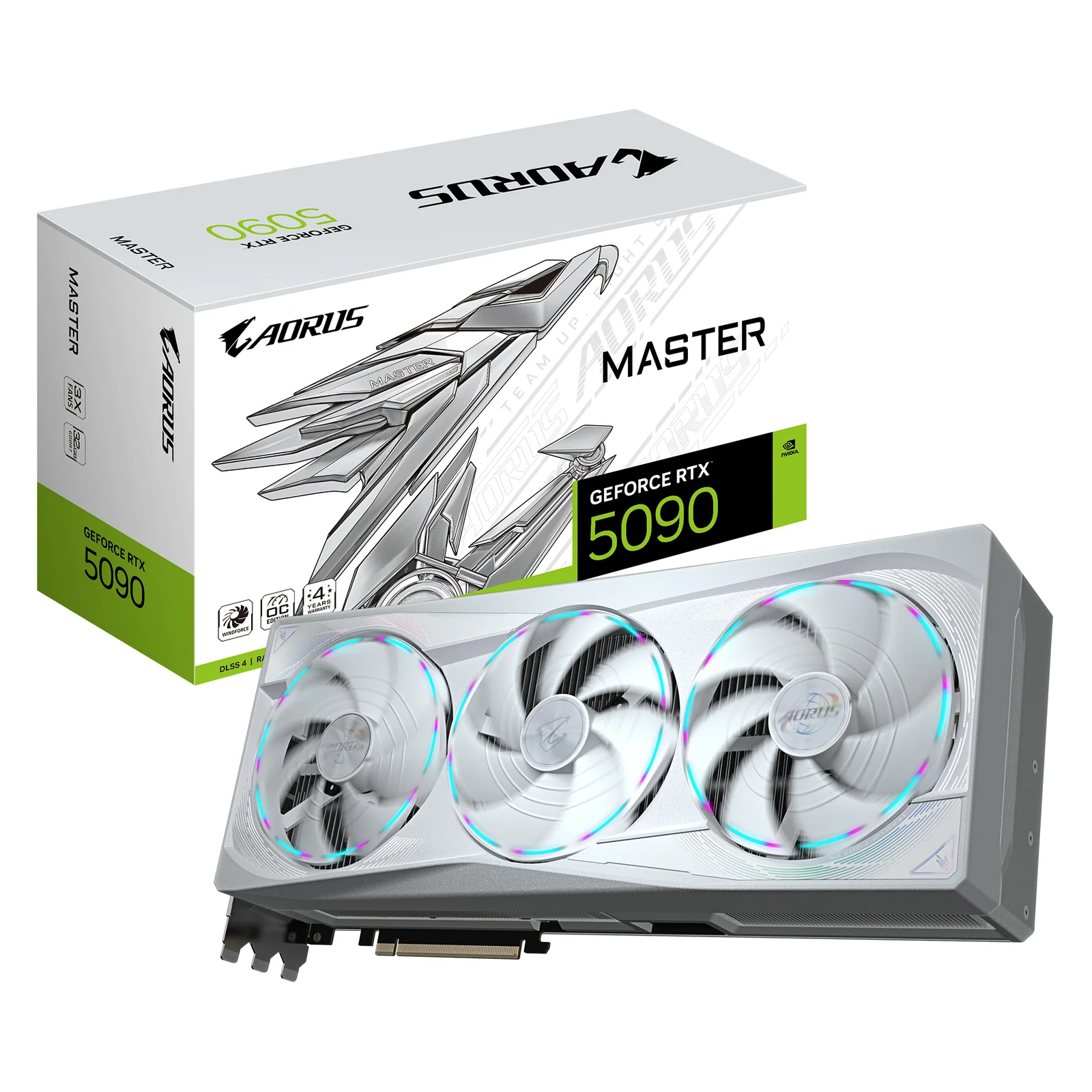GIGABYTE AORUS GeForce RTX 5090 MASTER ICE 32G