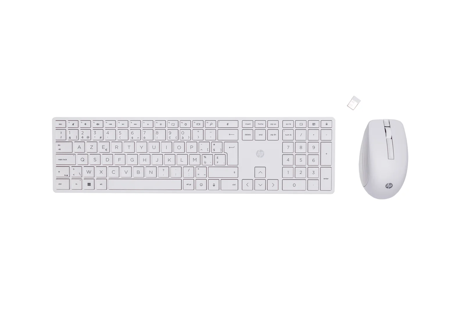 HP 650 Wireless and Mouse Combo Keyboard White