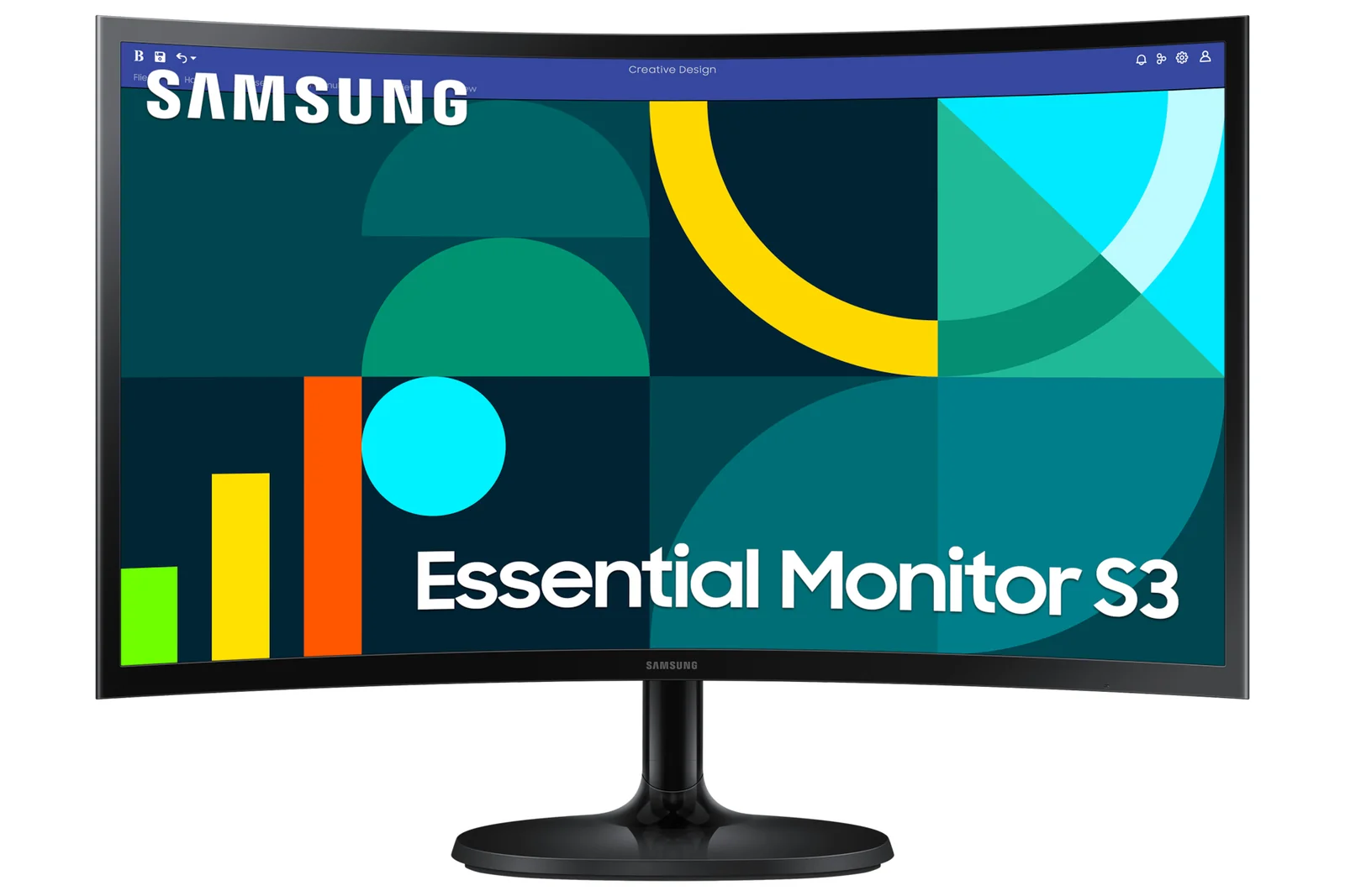 Samsung S24D360GAU 24" Full HD VA 100Hz Curved Monitor