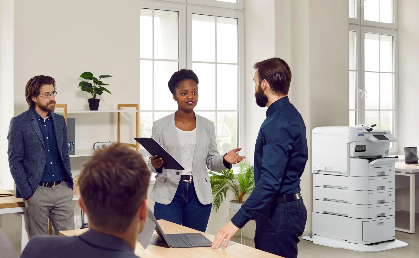 Epson WorkForce Pro EM-C7100DWF Inkjet Printer