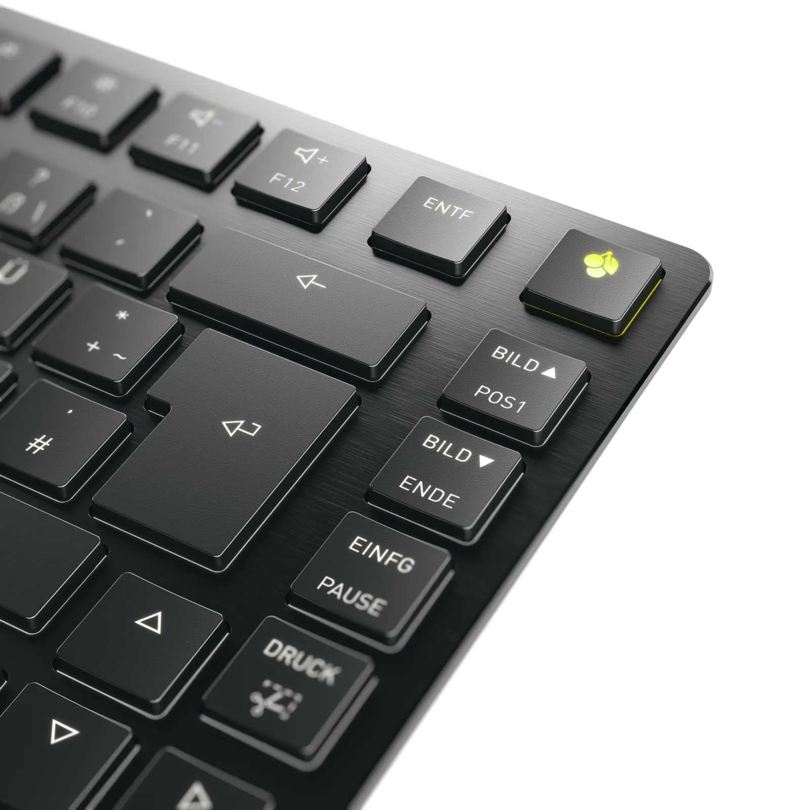 CHERRY KW X ULP 2.0 MINI Wireless Keyboard Black, German