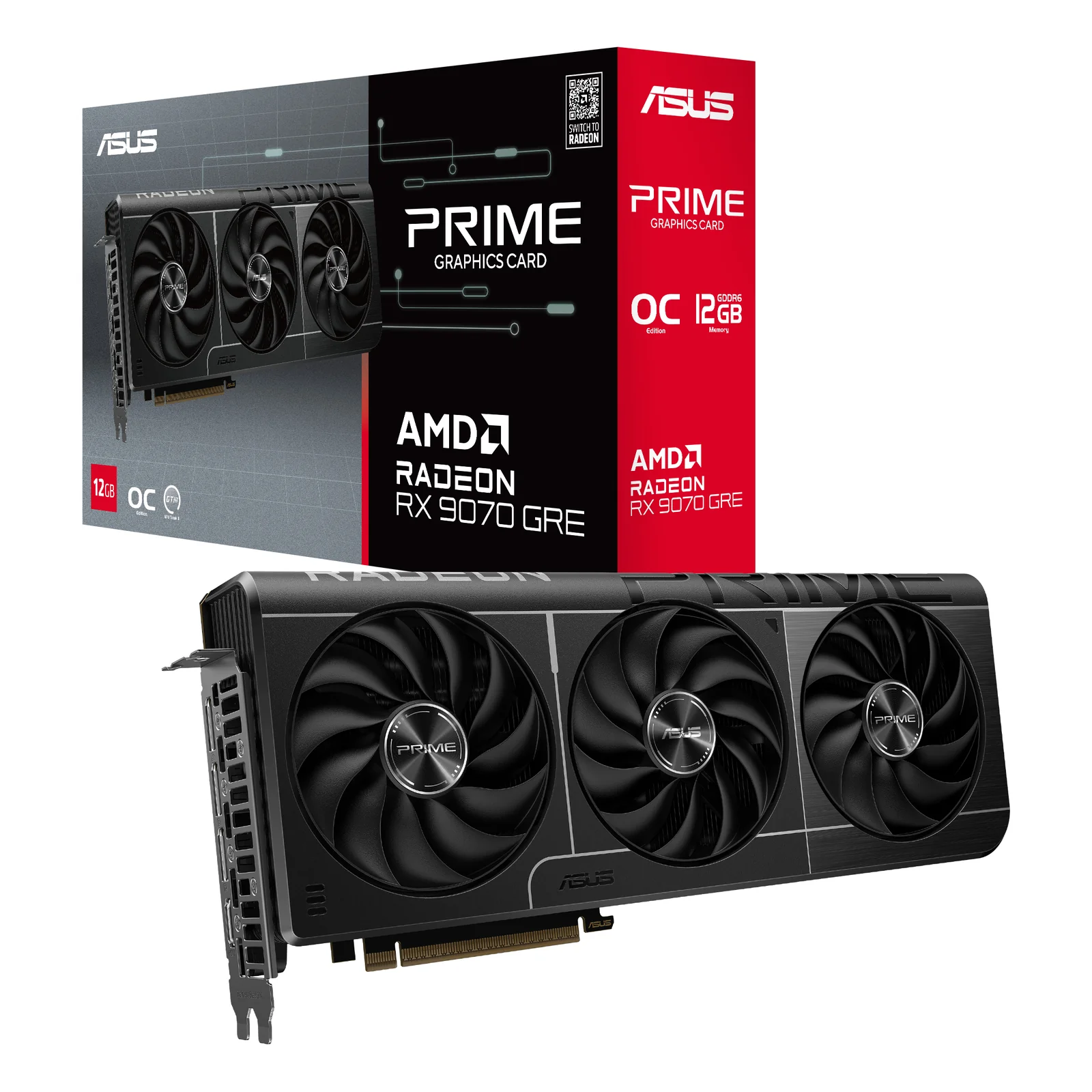 ASUS Prime -RX9070GRE-O12G-EVO