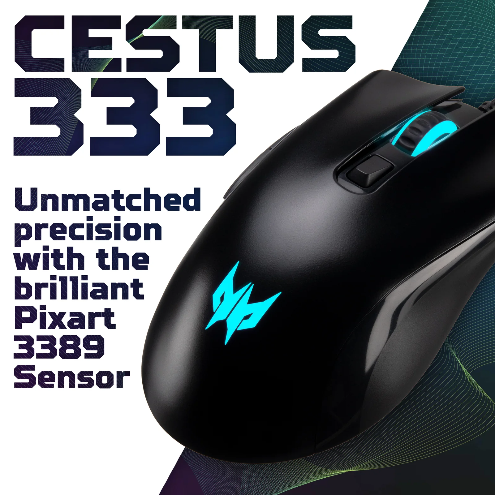 Acer Predator Cestus 333 Mouse Black