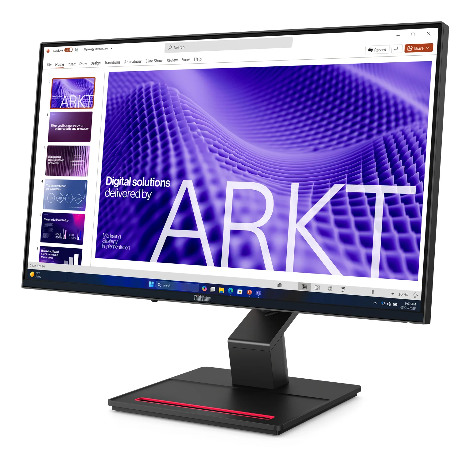 Lenovo ThinkVision T24D-4t computer monitor