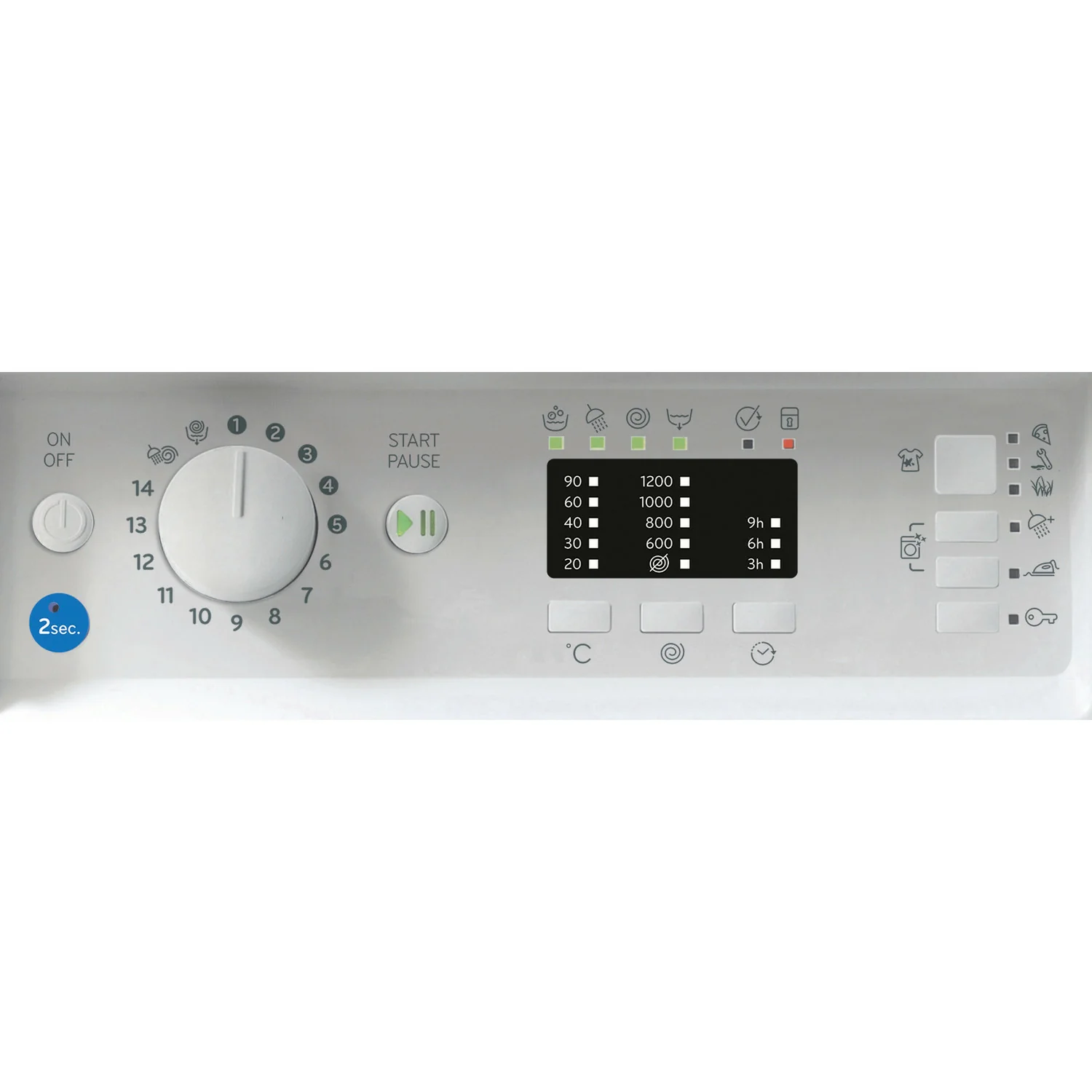 Indesit BI WMIL 71252 UK N 7kg 1151rpm Washing Machine