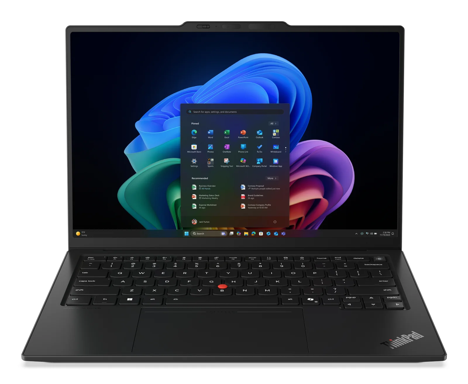 Lenovo ThinkPad X1 Carbon Gen 14 Aura Edition Copilot+ PC 14", Intel Core Ultra X7 358H, 64GB RAM, 1TB SSD