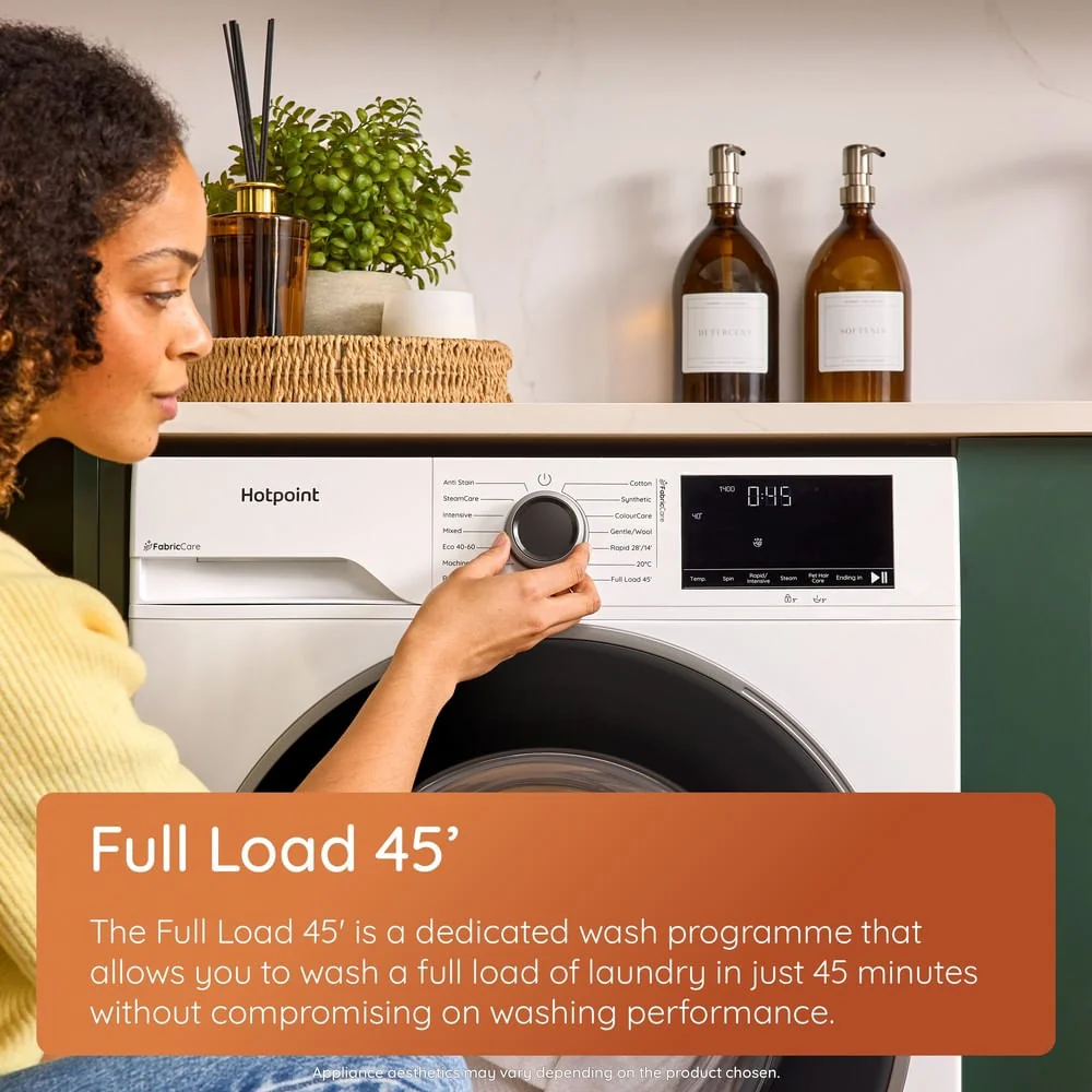 Hotpoint HB 93G CARE UK 9kg 1351rpm Washing Machine