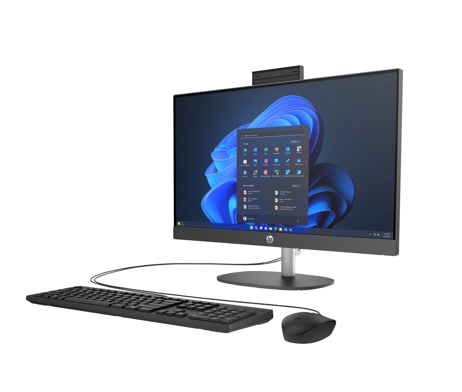 HP ProOne 240 G10 23.8" All-in-One, 8GB RAM, 512GB SSD