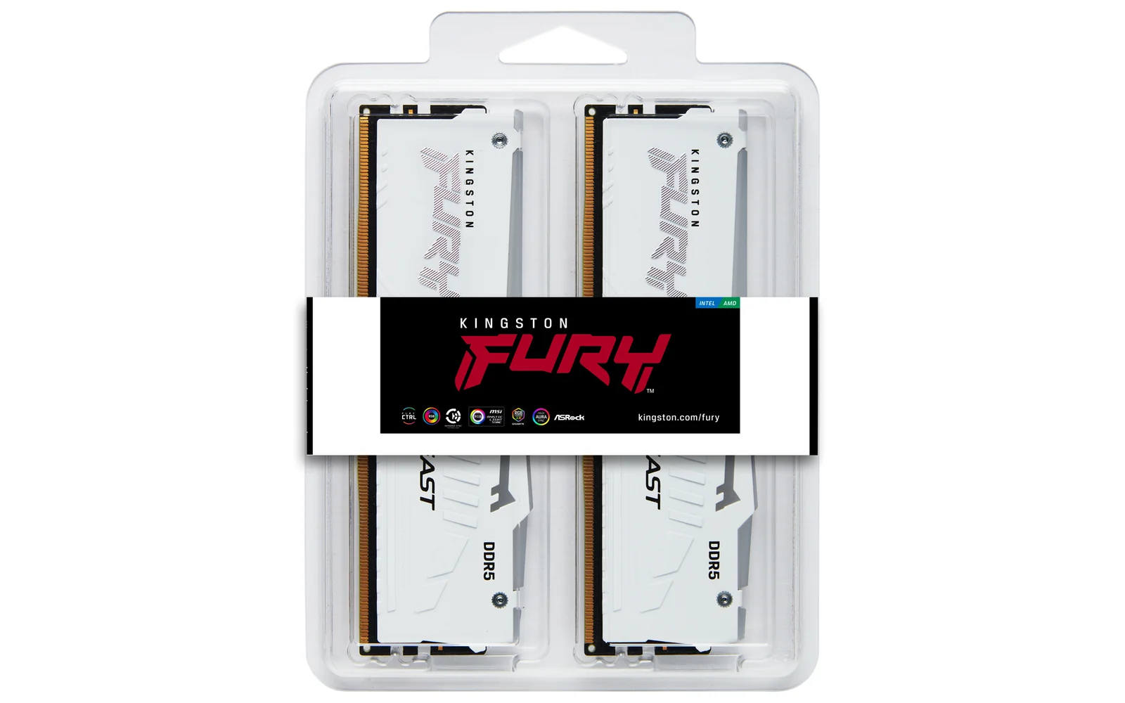 Kingston FURY Beast RGB 32GB (2x16GB) DDR5 KF560C30BWEAK2-32
