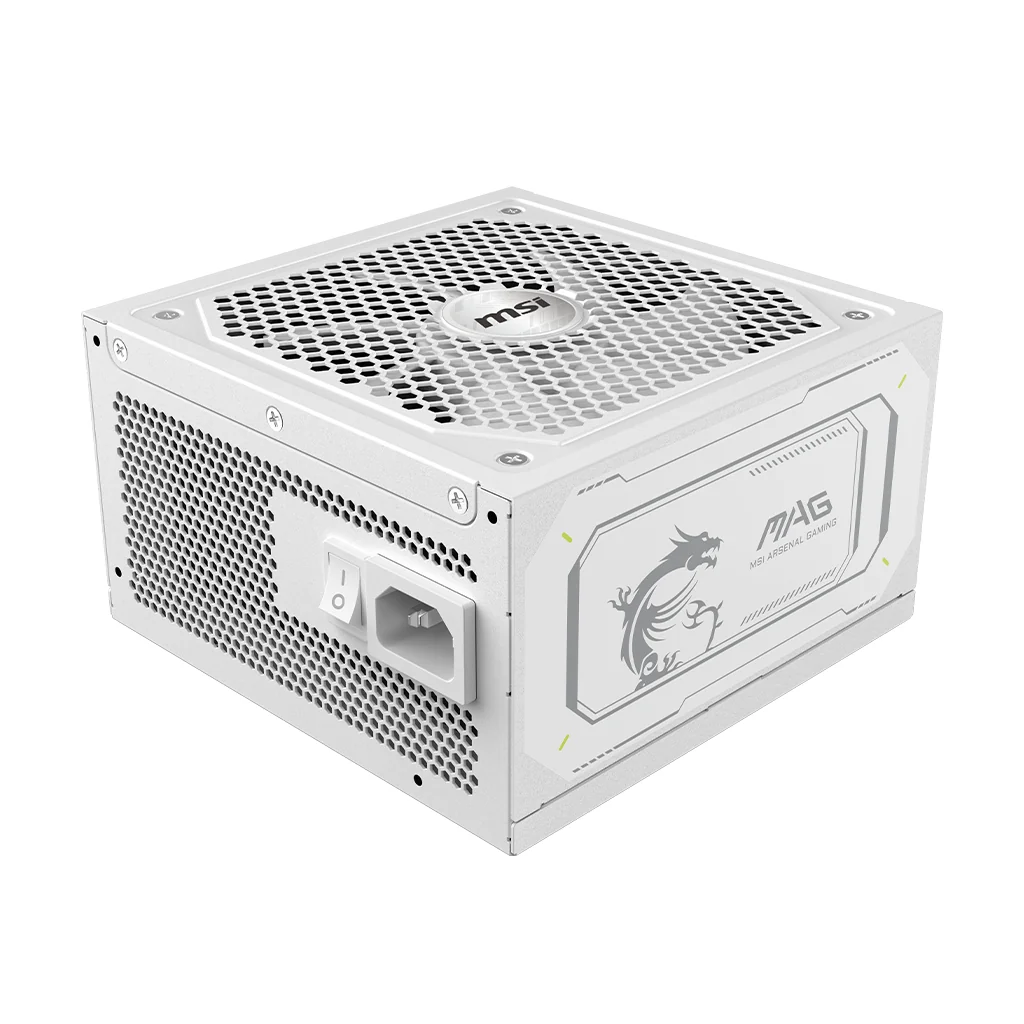 MSI MAG A1000GL PCIE5 WHITE 1000W Power Supply