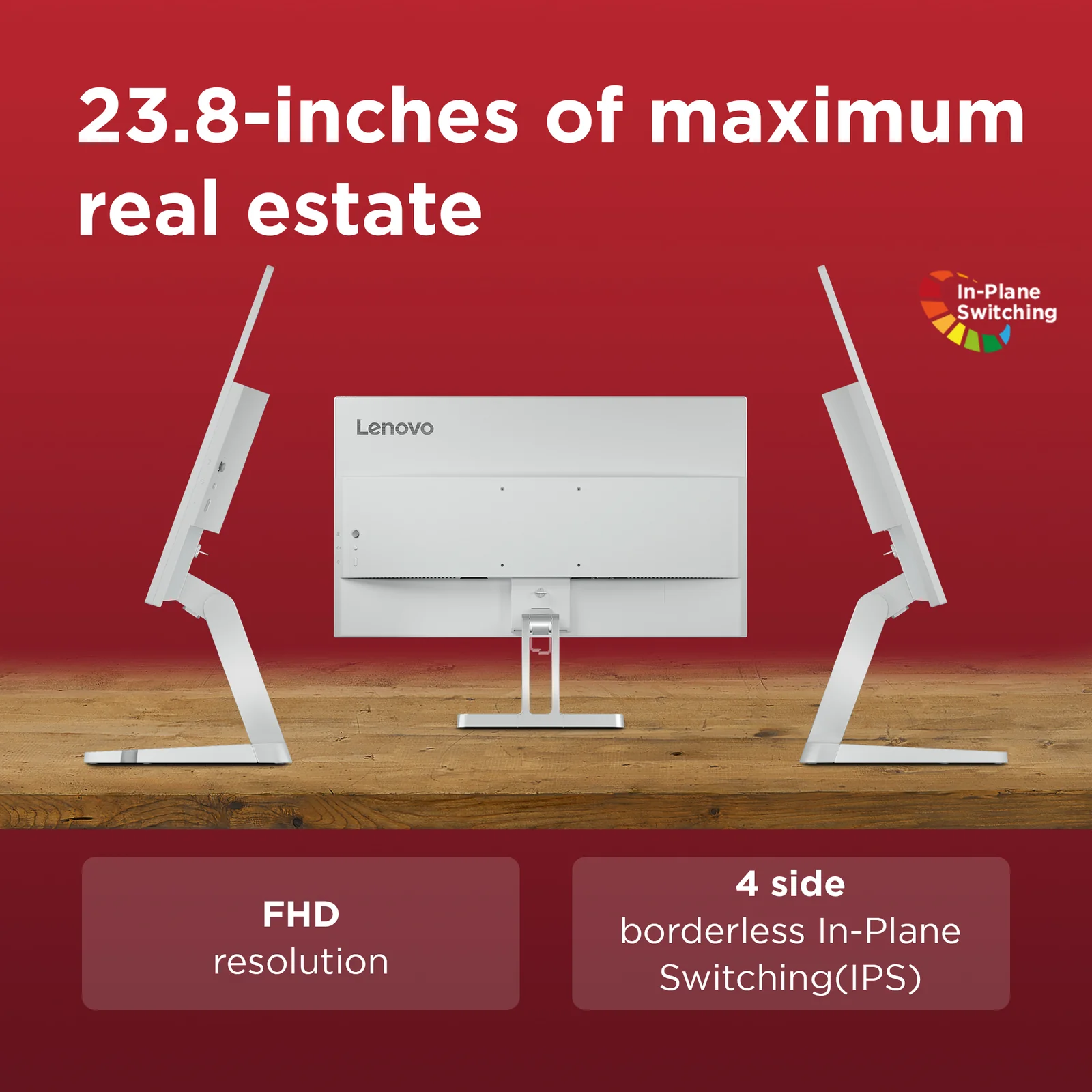 Lenovo L24i-4A 23.8" Full HD IPS 100Hz Monitor