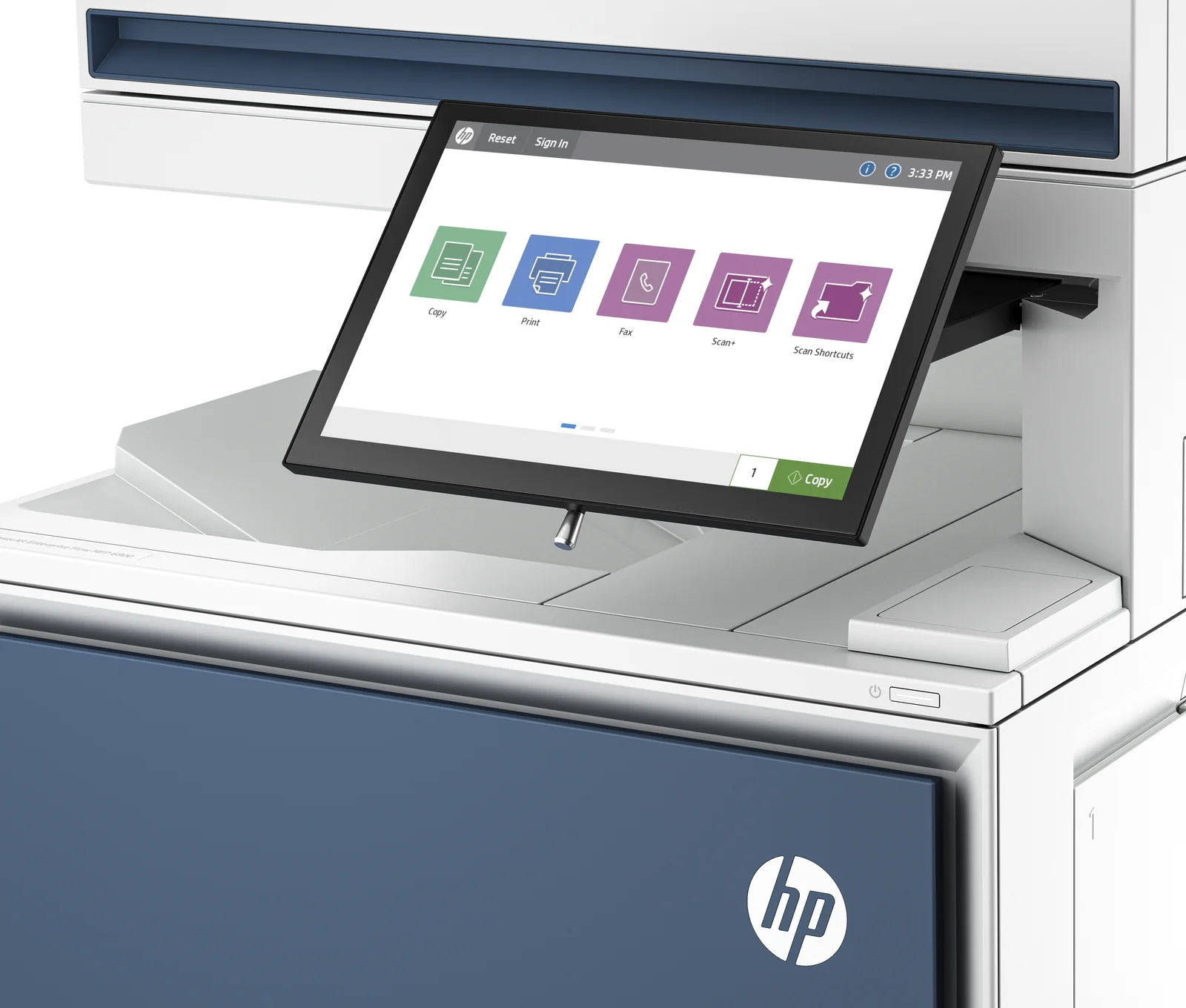 HP Color LaserJet Enterprise Flow Clr LJ Ent MFP6800zf Rfrbd Laser Printer
