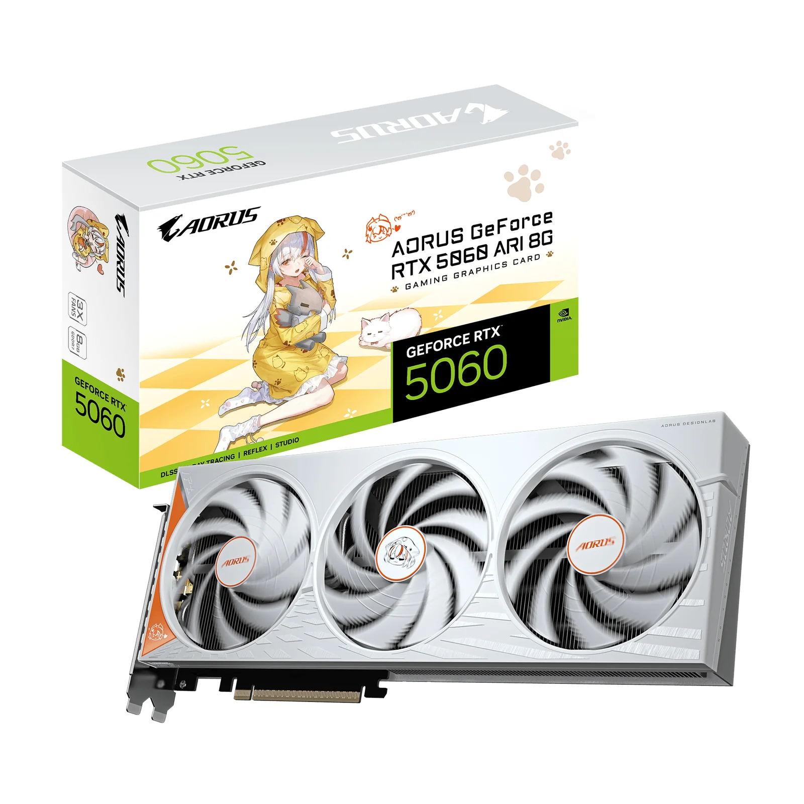 GIGABYTE AORUS GeForce RTX 5060 ARI 8G