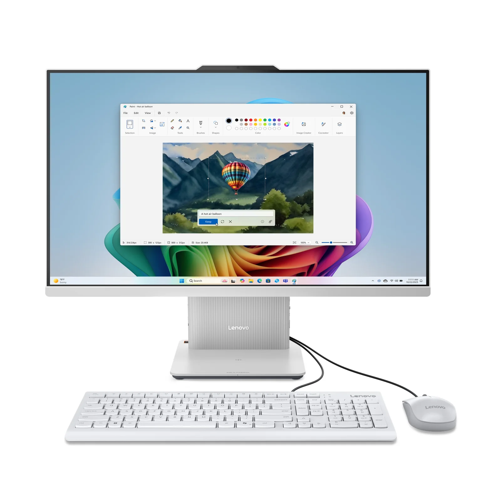 Lenovo IdeaCentre AIO 27AKP10 27" All-in-One, 16GB RAM, 1TB SSD