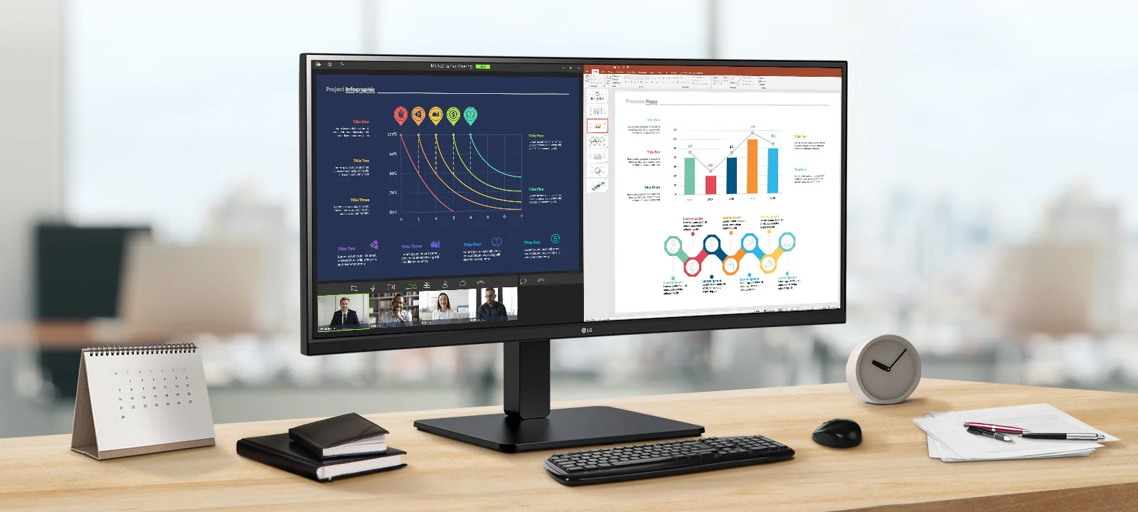 LG 34BA75QE-B.AEK 34" UWQHD IPS Curved Monitor