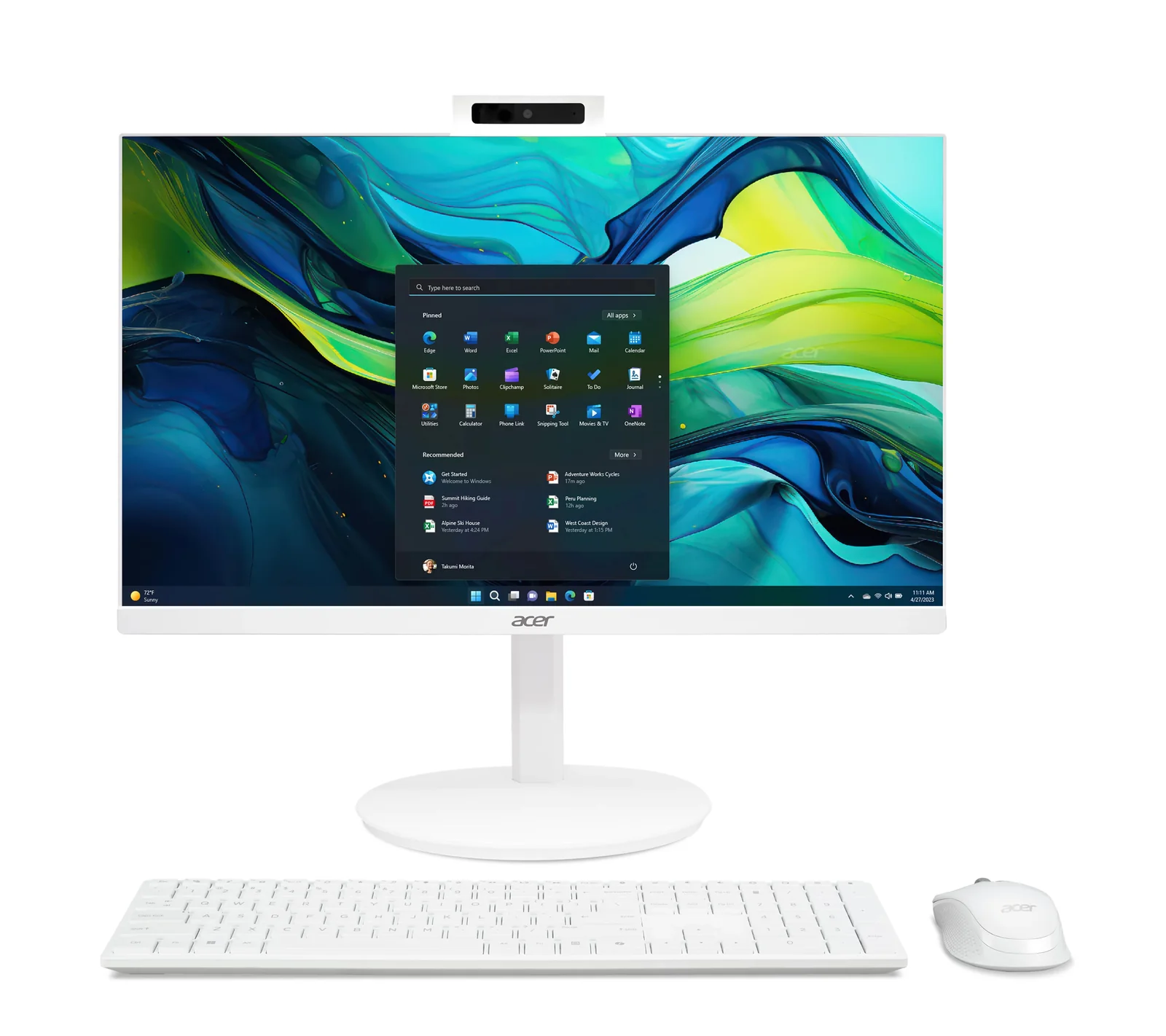 Acer Aspire C24A-GRPL 23" i5 8/512 W11