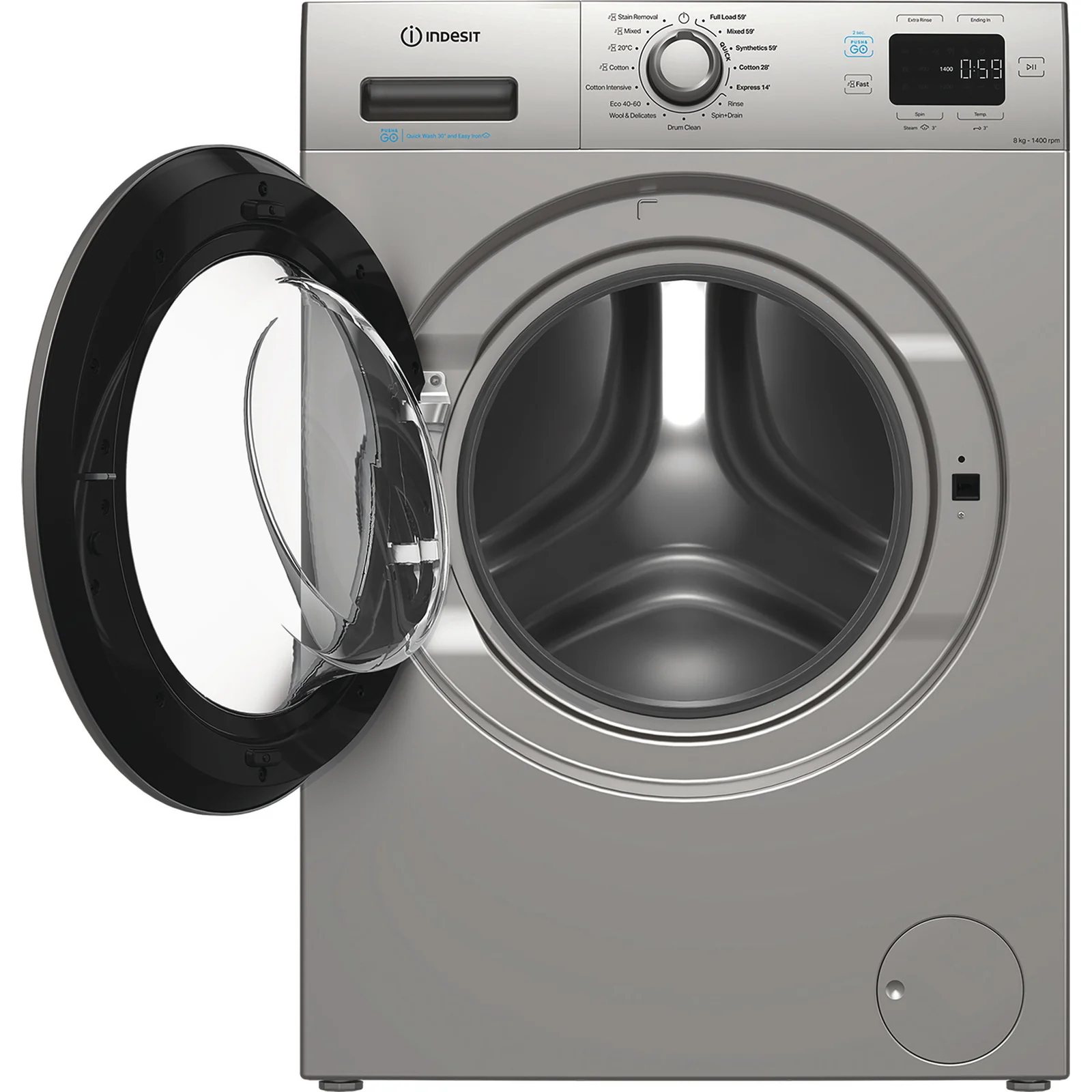 Indesit IP 846S PUSH&GO UK 8kg 1351rpm Washing Machine