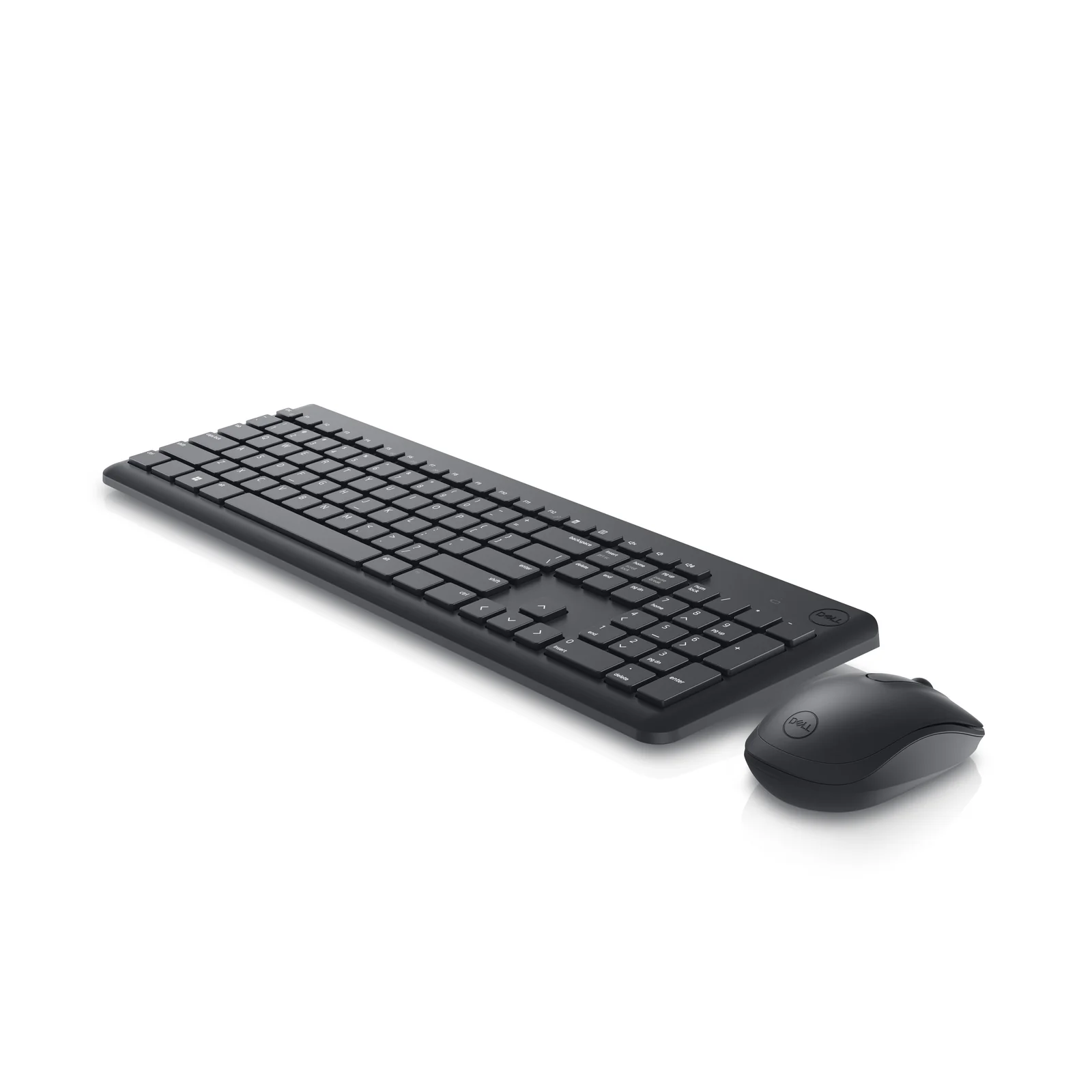 DELL KM3322W Wireless Keyboard & Mouse Black, Nordic