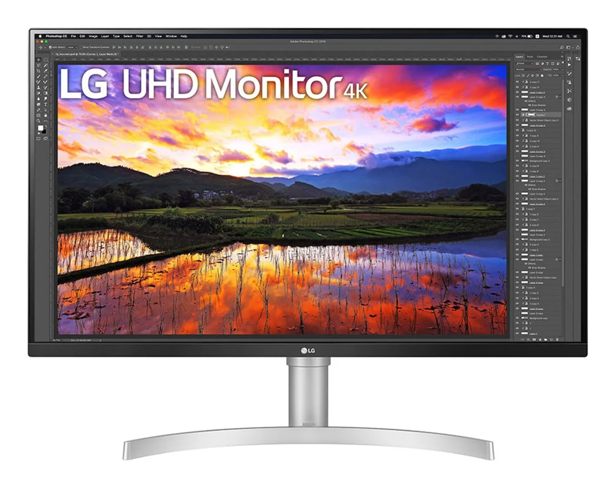 LG 32UN650K-W 32" 4K UHD IPS Monitor