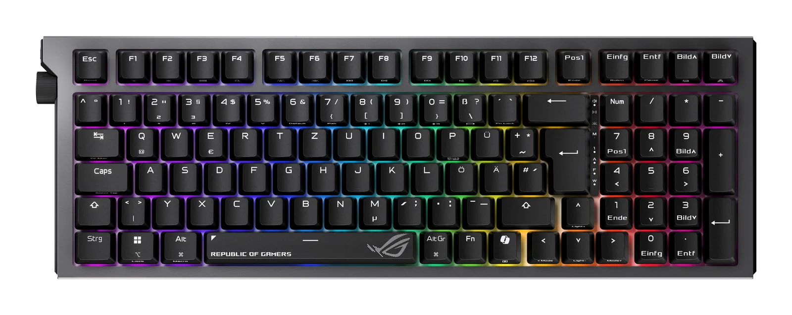 ASUS ROG Strix Morph 96 Wireless Keyboard Black, German