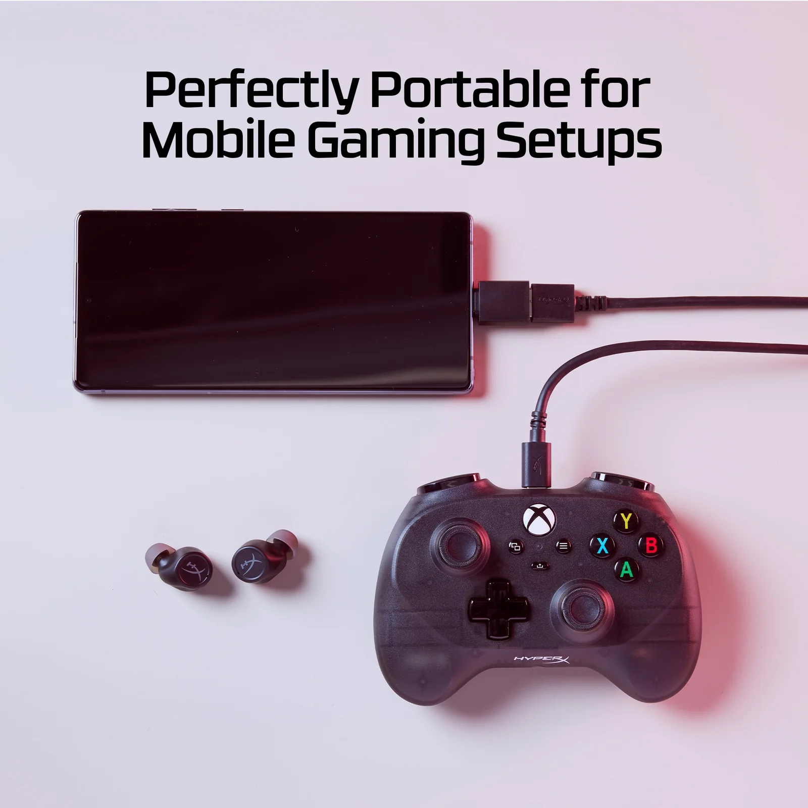 HyperX Clutch Tanto Mini WD Gaming Controller Black